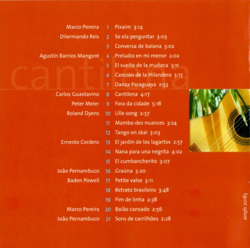 GITARRE SOLO CD „CANTILENA“ – Bild 2
